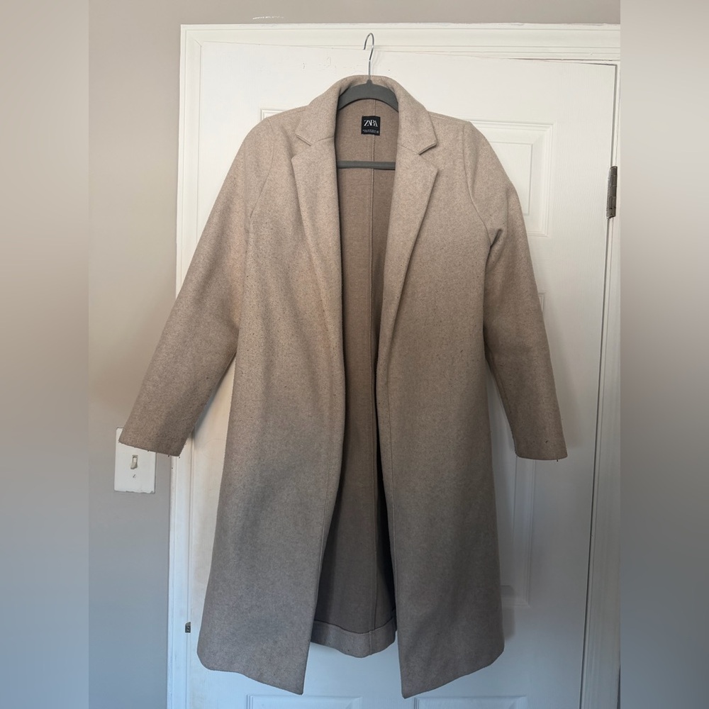 Zara Women's Beige Trench Coat